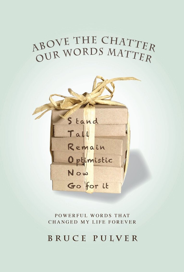 Bruce Pulver - Above the Chatter, Our Words Matter, Häftad