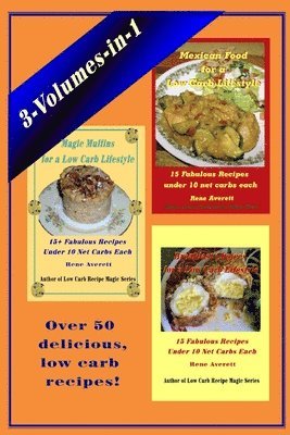 Rene Averett - Low Carb 15 3-Volumes-in-1, Häftad. Tillgänglighet: Lägg i varukorg
