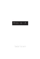 Chris Colbert - This Is It, Inbunden