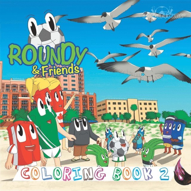 Andres Varela - Roundy & Friends - Coloring Book 2, E-bok