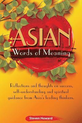 Steven Howard - Asian Words of Meaning, Häftad