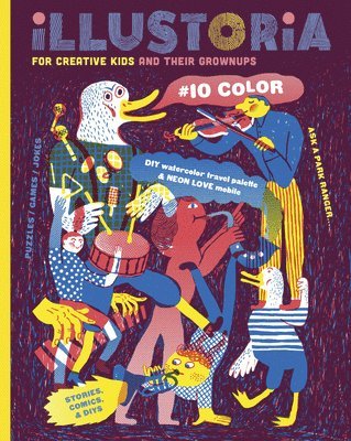Joanne Chan, Elizabeth Haidle - Illustoria: For Creative Kids and Their Grownups: Issue 15: Big & Small: Stories, Comics, DIY, Häftad. Tillgänglighet: Tillfälligt slut
