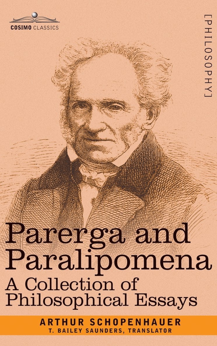 Arthur Schopenhauer - Parerga and Paralipomena, Inbunden