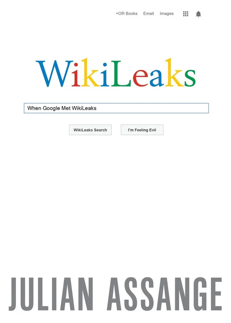 Julian Assange - When Google Met WikiLeaks, Häftad. Tillgänglighet: Tillfälligt slut