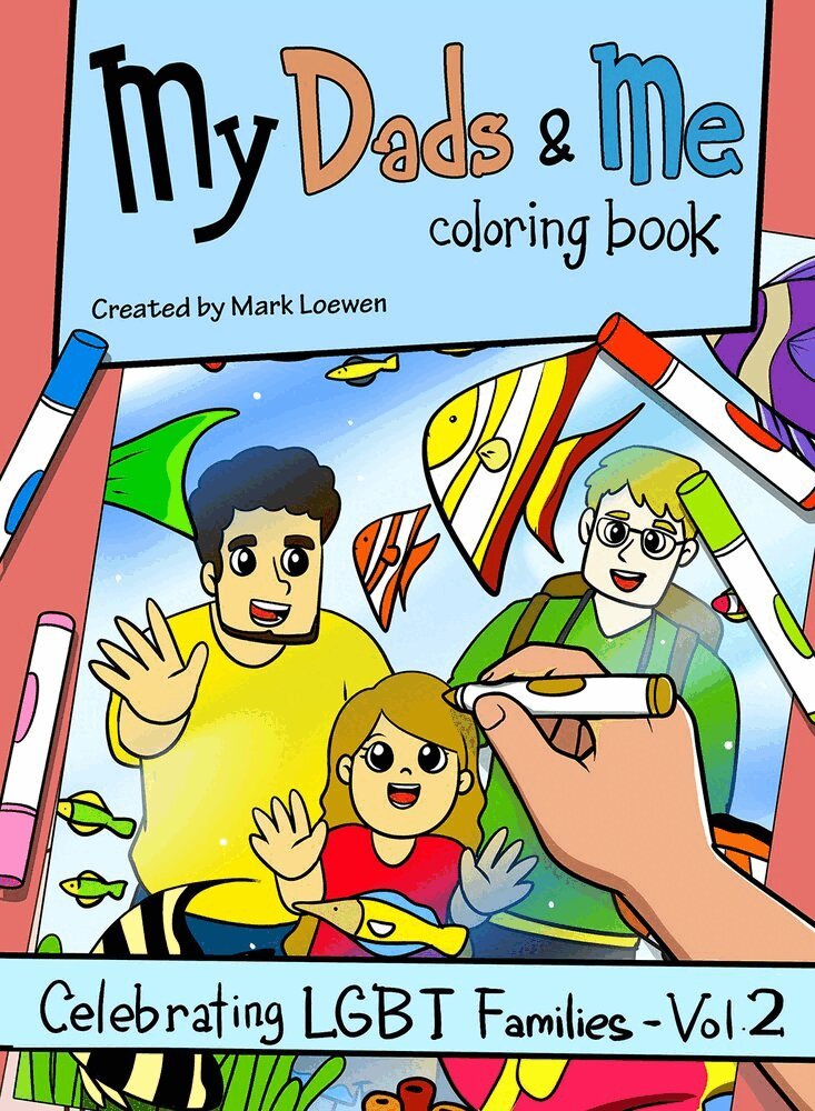 Mark Loewen - My Dads & Me Coloring Book, Häftad