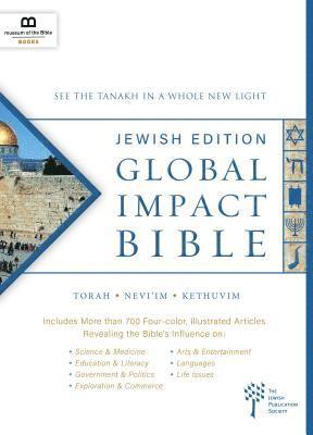 Museum of the Bible Books - Global Impact Bible, JPS Tanakh Jewish Edition, Inbunden