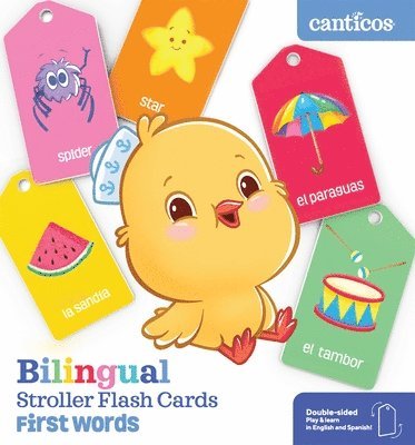Susie Jaramillo - Canticos Bilingual Stroller Flash Cards: First Words, Kartonnage