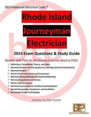 Ray Holder - Rhode Island 2014 Journeyman Electrician Study Guide, Häftad. Tillgänglighet: Lägg i varukorg