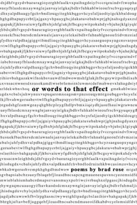 Brad Rose - or words to that effect, Häftad. Tillgänglighet: Lägg i varukorg