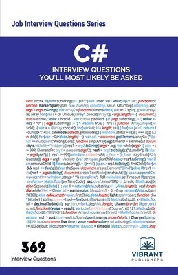 Vibrant Publishers - C# Interview Questions You'll Most Likely Be Asked, Häftad