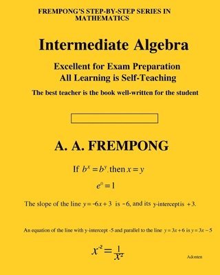 A a Frempong - Intermediate Algebra, Häftad. Tillgänglighet: Lägg i varukorg
