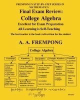 A. a. Frempong - Final Exam Review: College Algebra, Häftad. Tillgänglighet: Lägg i varukorg
