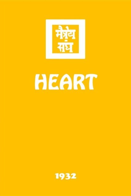 Agni Yoga Society - Heart, E-bok