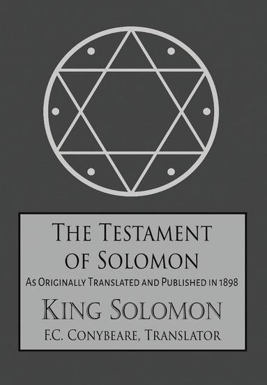 Testament of Solomon av King Solomon