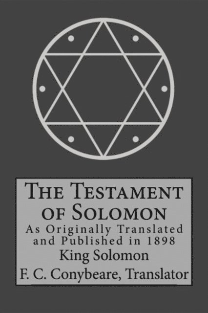King Solomon - Testament of Solomon, E-bok