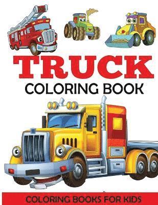 Dylanna Press - Truck Coloring Book, Häftad