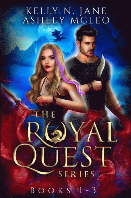 Kelly N. Jane, Ashley McLeo - Royal Quest Series Books 1-3, E-bok