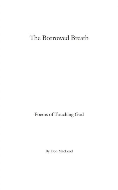Don MacLeod - Borrowed Breath, E-bok