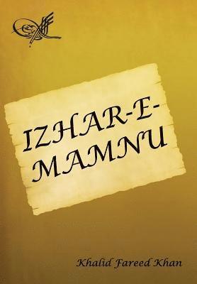 Khalid Fareed Khan - Izhar-e-Mamnu, Inbunden