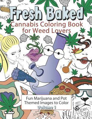 Amazing Color Art - Fresh Baked Cannabis Coloring Book for Weed Lovers, Häftad. Tillgänglighet: Lägg i varukorg
