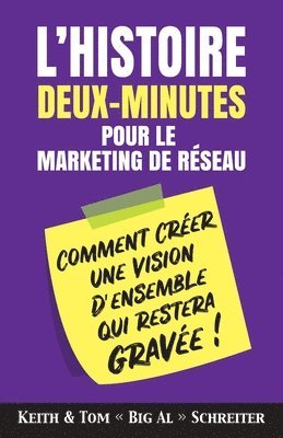 Keith Schreiter, Tom Big Al Schreiter - L'histoire Deux-Minutes pour le Marketing de Réseau, Häftad