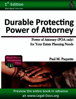 Paul Paquette - Durable Protecting Power of Attorney, Häftad