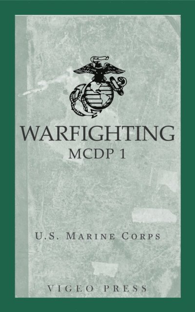 Department of the Navy - Warfighting, E-bok