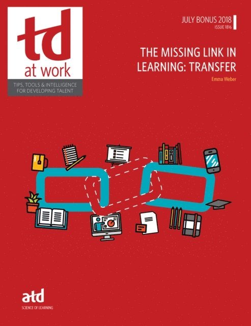 Emma Weber - Missing Link in Learning: Transfer, E-bok