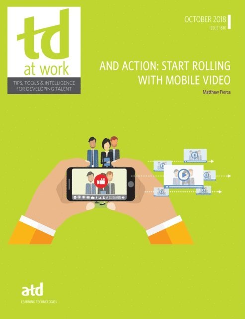 Matthew Pierce - And Action: Start Rolling With Mobile Video, E-bok