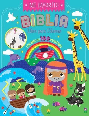 Monsgo - Biblia - Libro Para Colorear Con Pegatinas (Bible-Coloring and Sticker Book), Häftad