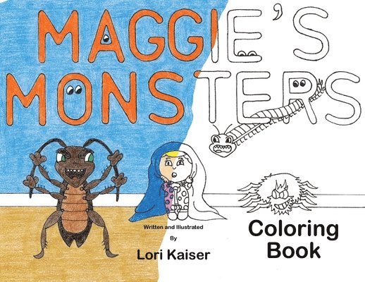 Lori Kaiser - Maggie's Monsters Coloring Book, Häftad