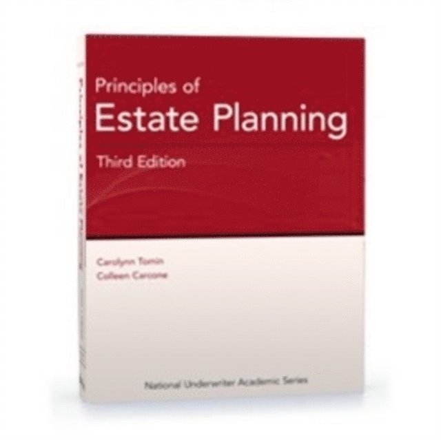 Colleen Carcone, Carolynn Tomin - Principles of Estate Planning, 3rd Edition, E-bok