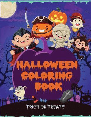 Blue Wave Press - Halloween Coloring Book, Häftad