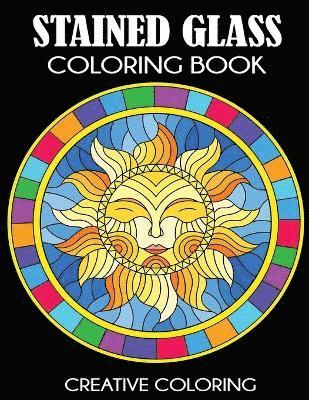 Creative Coloring Press - Stained Glass Coloring Book, Häftad