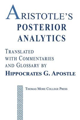 Aristotle - Aristotle's Posterior Analytics, Häftad