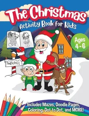 Peanut Prodigy - Christmas Activity Book for Kids - Ages 4-6, Häftad. Tillgänglighet: Lägg i varukorg