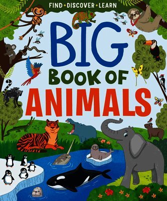 Clever Publishing - Big Book of Animals, Inbunden
