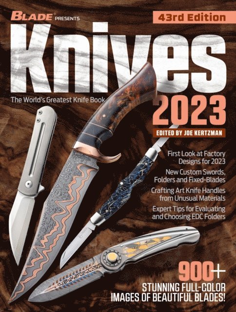 Joe Kertzman - Knives 2023, 43rd Edition, E-bok. Tillgänglighet: Lägg i varukorg