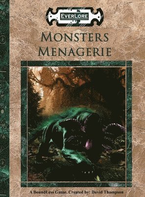 David Thompson, David Thompson - Monsters Menagerie, Inbunden