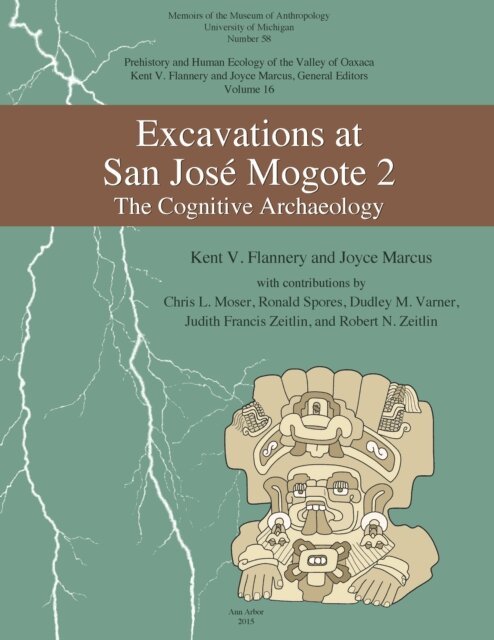 Joyce Marcus, Kent V. Flannery - Excavations at San Jose Mogote 2, E-bok