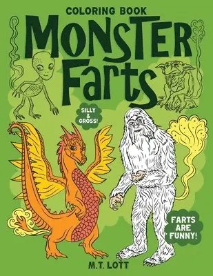M T Lott - Monster Farts Coloring Book, Häftad. Tillgänglighet: Lägg i varukorg