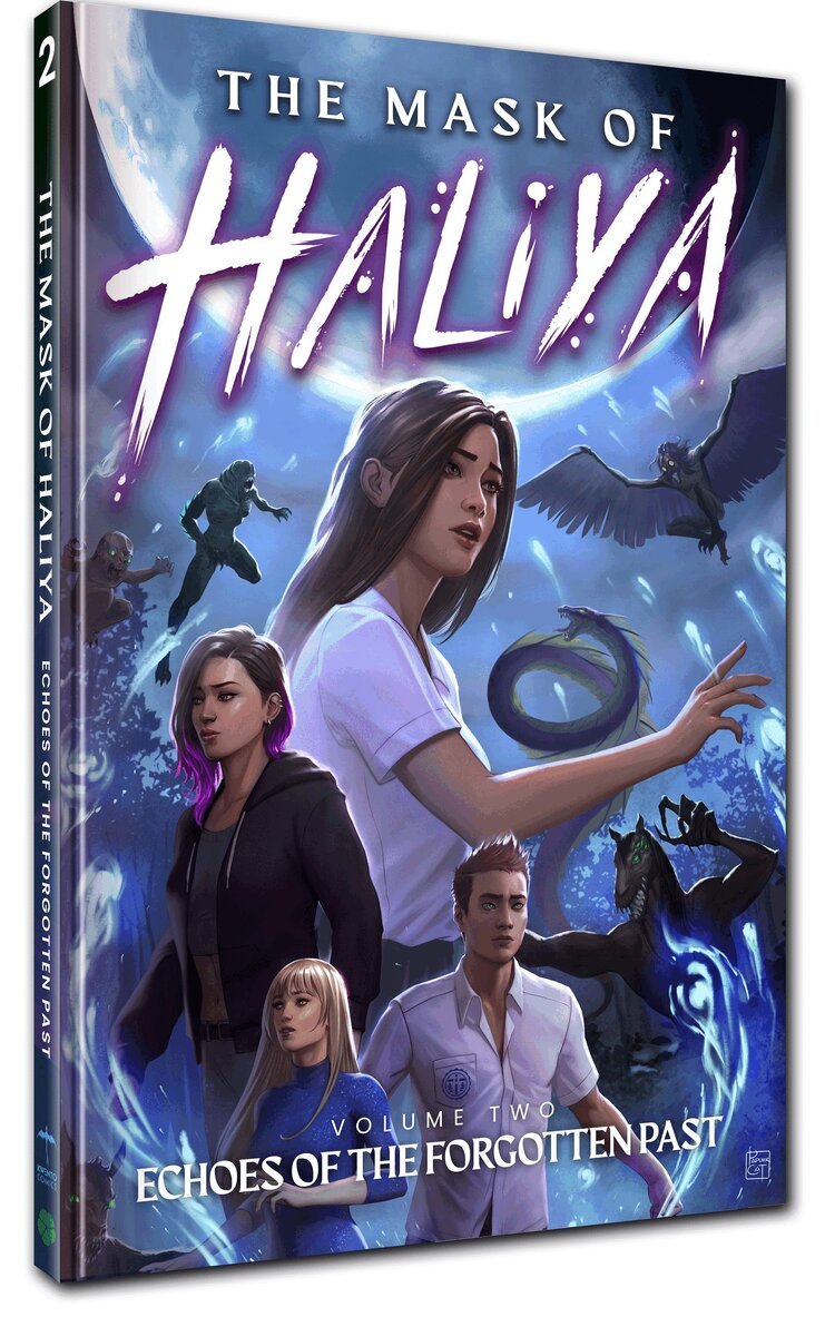 Kaitlyn Fajilan - Mask of Haliya vol. 2: Echoes of the Forgotten Past, Inbunden