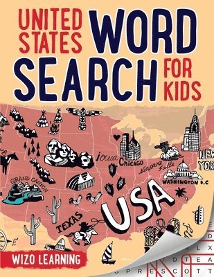 Wizo Learning - United States Word Search For Kids, Häftad. Tillgänglighet: Lägg i varukorg