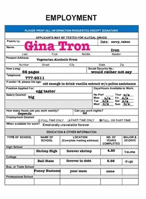 Gina Tron - Employment, Häftad. Tillgänglighet: Lägg i varukorg