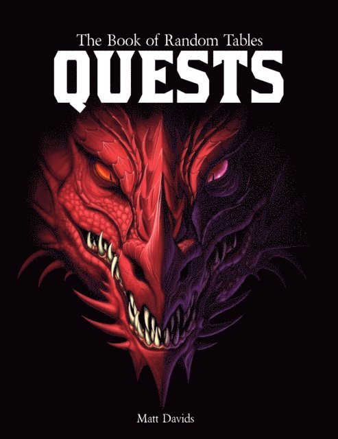 Matt Davids - Book of Random Tables: Quests, E-bok