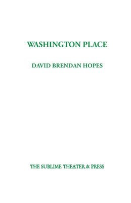 David Brendan Hopes - Washington Place, Häftad