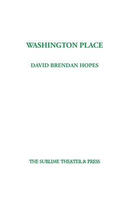 David Brendan Hopes - Washington Place, Inbunden