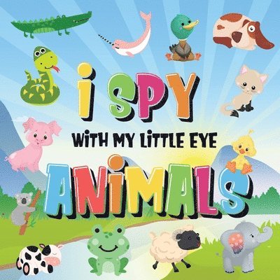 Pamparam Kids Books - I Spy With My Little Eye - Animals, Häftad. Tillgänglighet: Lägg i varukorg