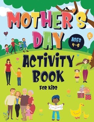 Pamparam Kids Books - Mother's Day Activity Book for Kids Ages 4-8, Häftad. Tillgänglighet: Lägg i varukorg