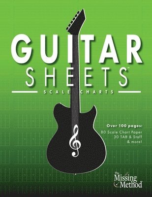 Christian J Triola - Guitar Sheets Scale Chart Paper, Häftad